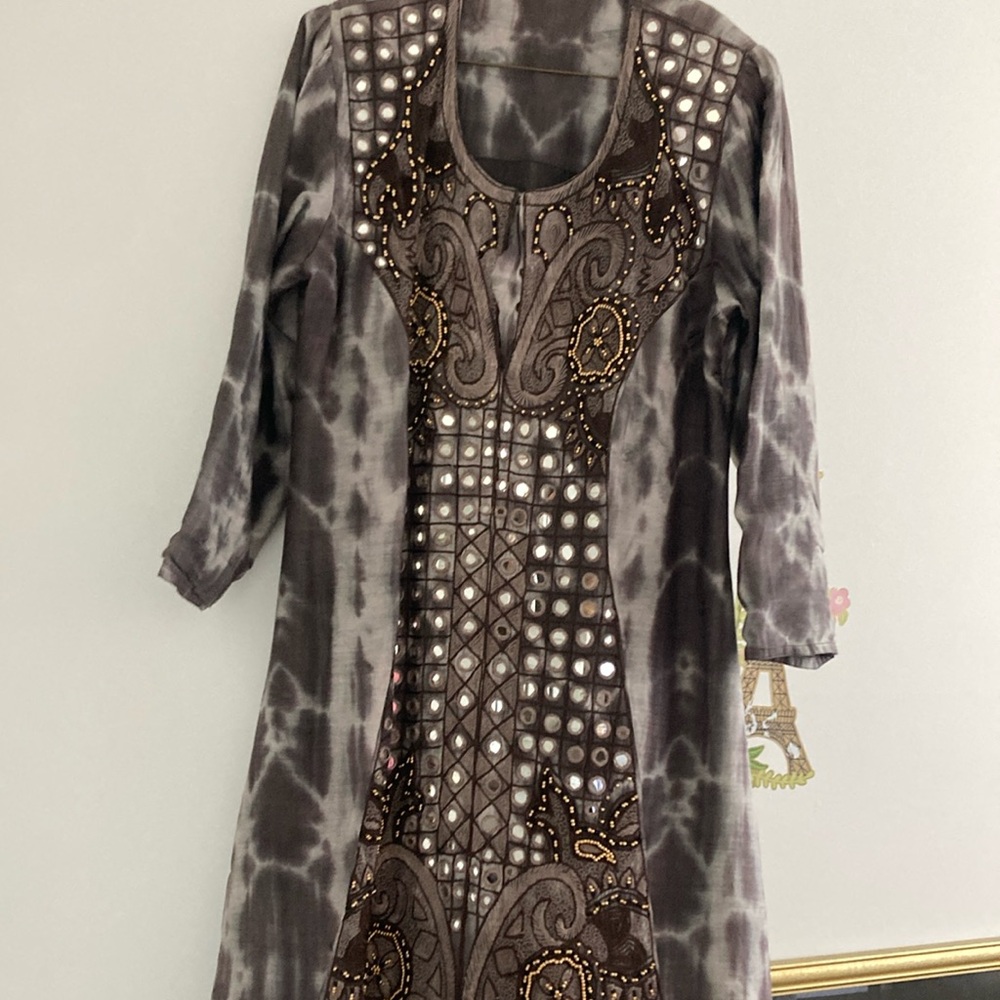 Embellished Kurta  style set